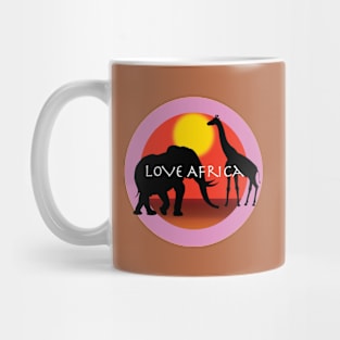 Love Africa Mug